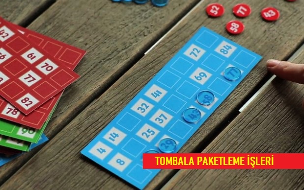 tombala paketleme işi