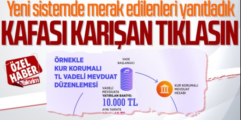 kur korumalı TL vadeli mevduat hesabı