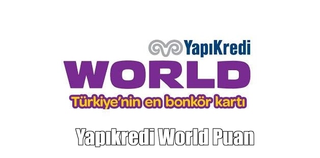 yapı kredi world puan